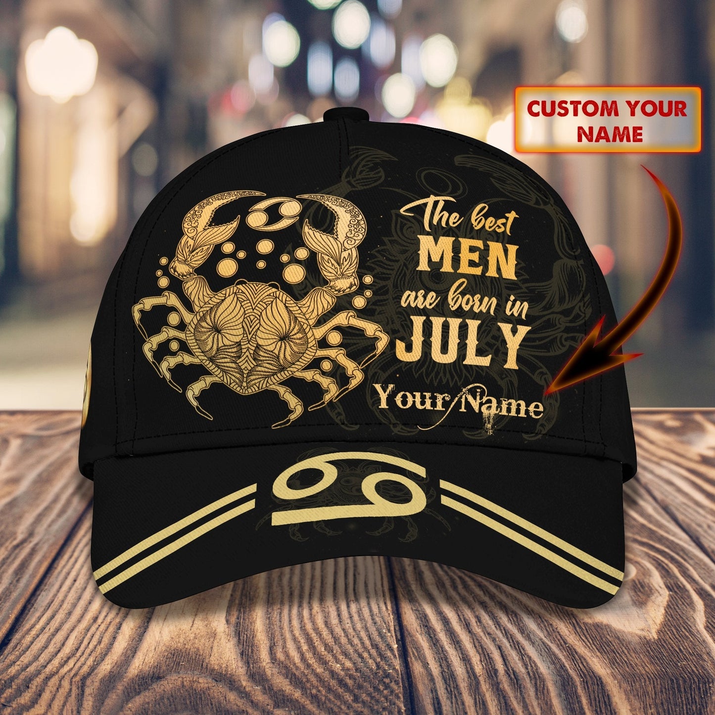 July Custom All Over Print – Classic Cap