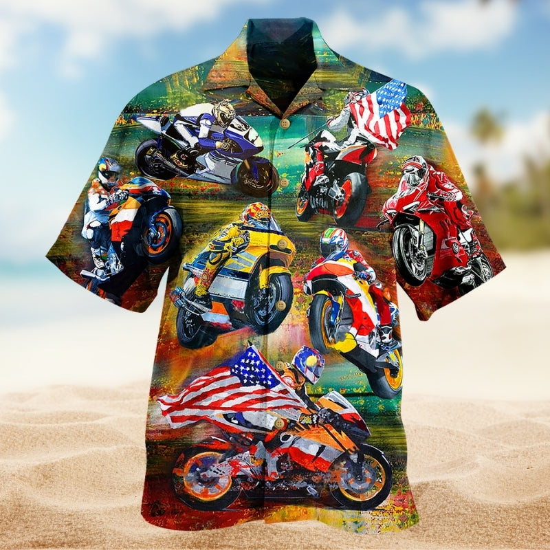 Motorcycle Racing Limited Edition – Hawaiian Shirt