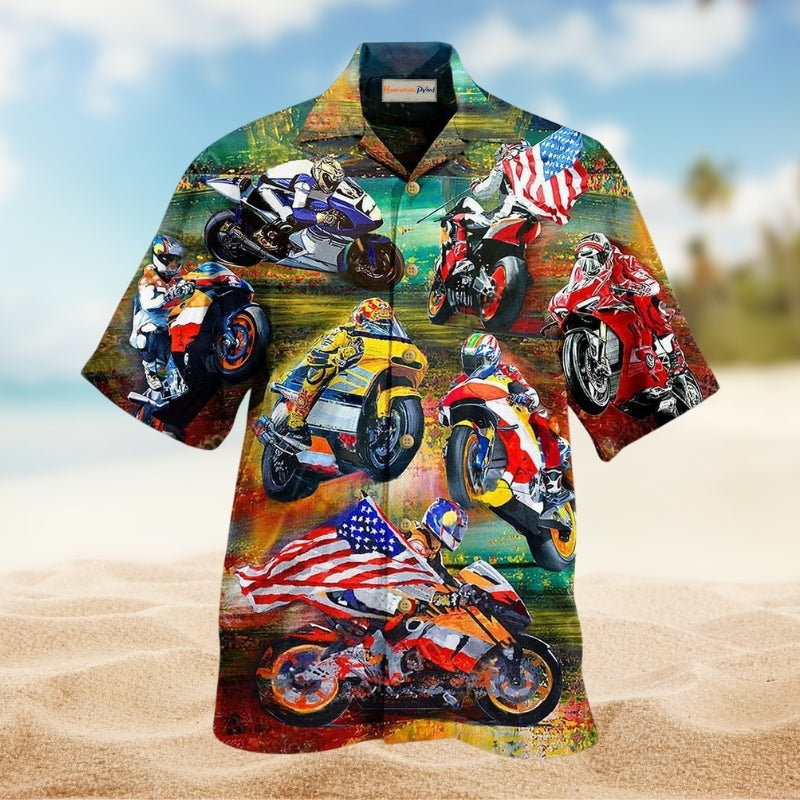 Motorsport Racing America Limited Edition – Hawaiian Shirt