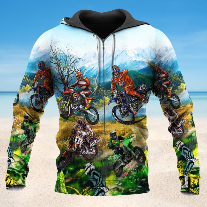 Motorsport Life Is Better Braap - 3D Hoodie2