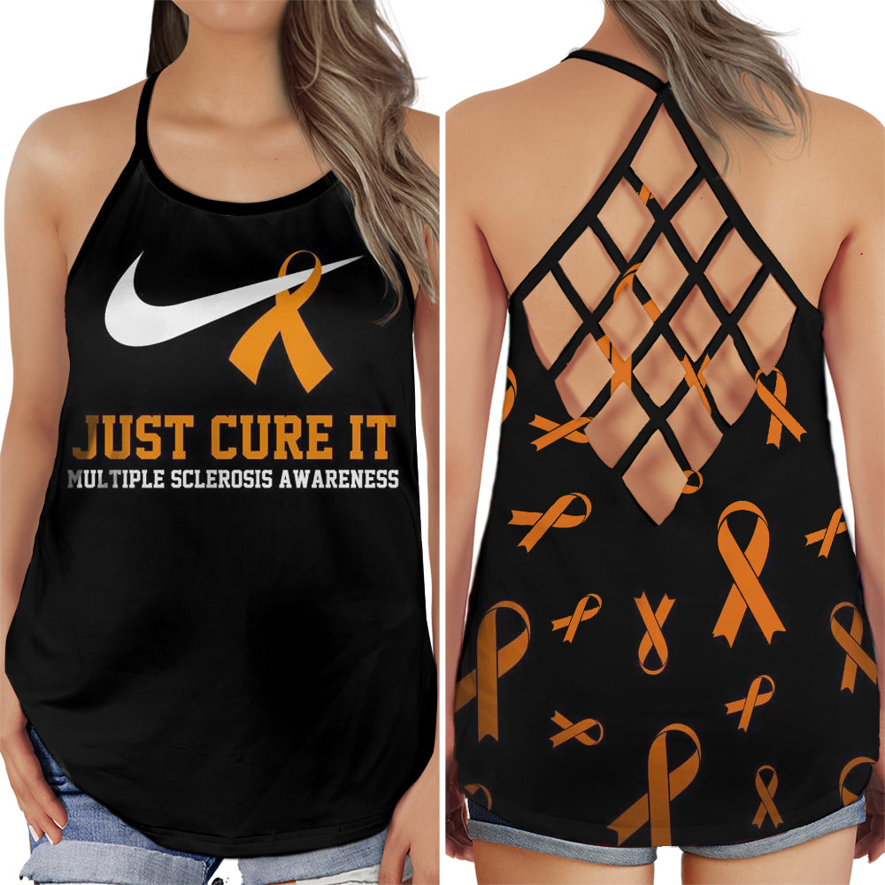 Multiple Sclerosis Cure Message Edition – Hollow Tank Top