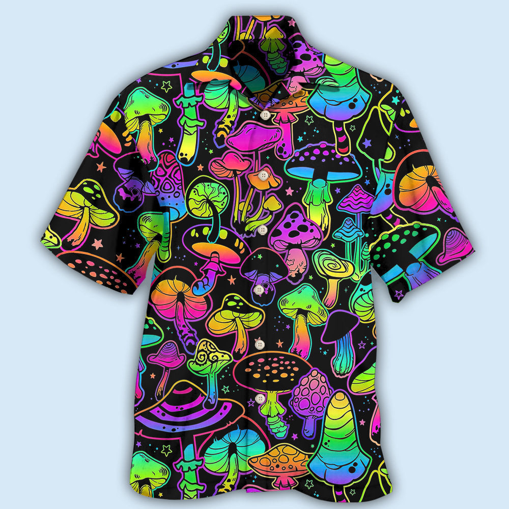 Stunning Mushroom Artistic Style – Hawaiian Shirt