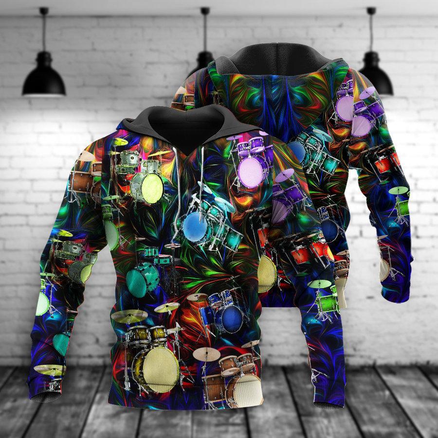 Music Drum Amazing Art – 3D Hoodie