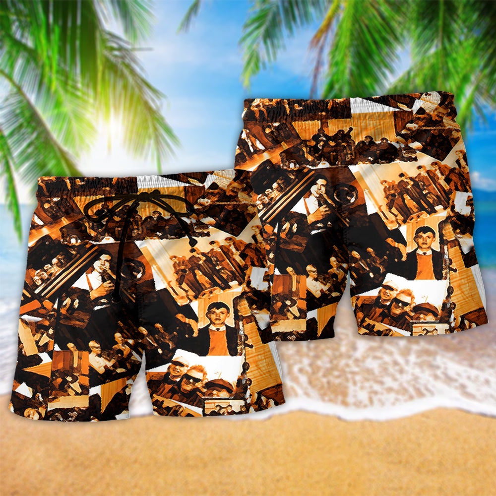 Retro Music Band Customer – Beach Short