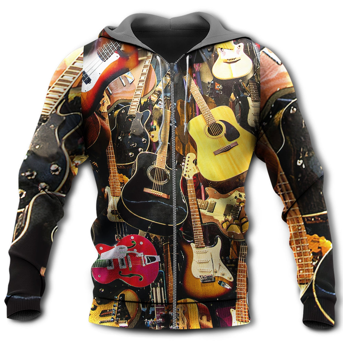 Guitar Music You Can Have Style - 3D Hoodie