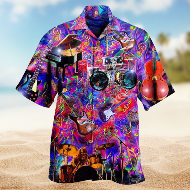 Music Is My Therapy Forever Edition – Hawaiian Shirt