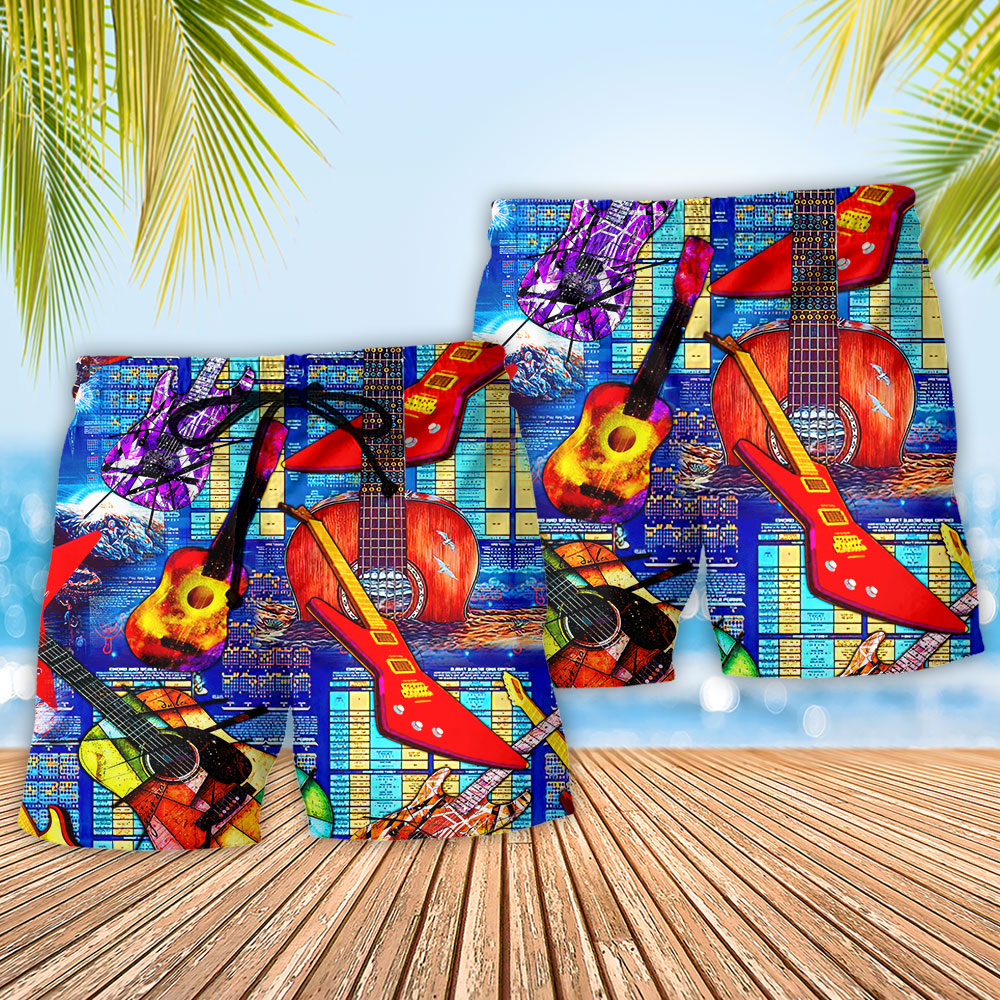 Guitar Choice My Music – Beach Short