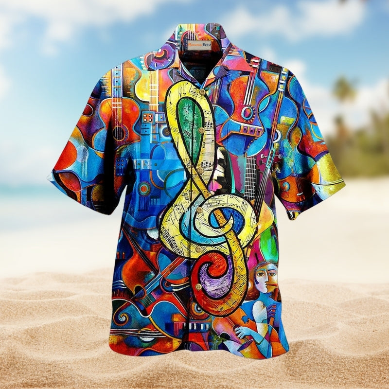 Music Love Live Life Style Limited Edition – Hawaiian Shirt
