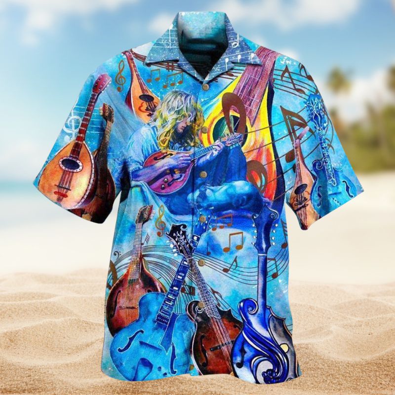 Music Mandolin Speaks Edition – Hawaiian Shirt
