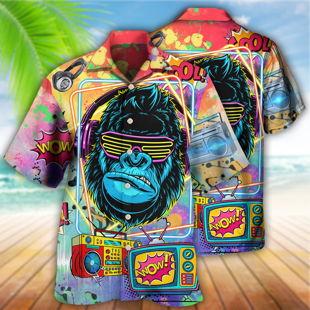Music So Cool Happiness Vibes - Hawaiian Shirt