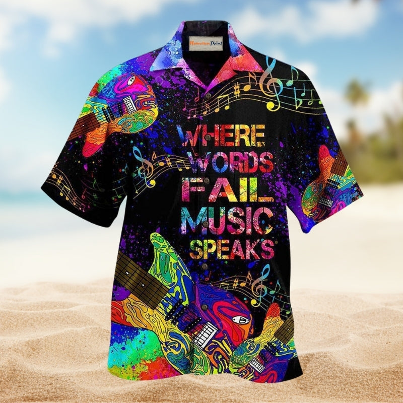 Music Speaks Style Edition – Hawaiian Shirt