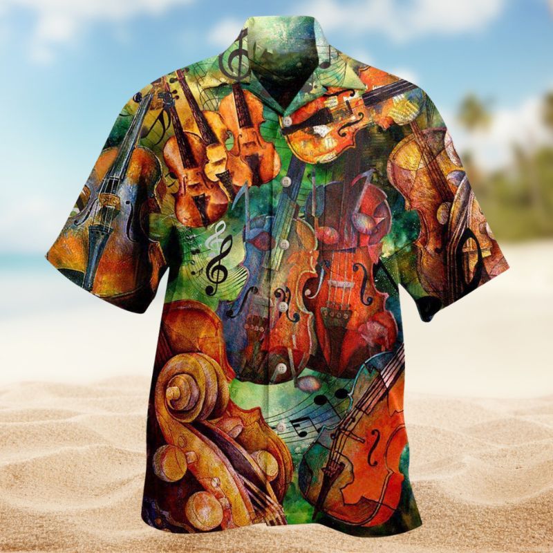 Music Violin My Wand Chose Me Edition – Hawaiian Shirt