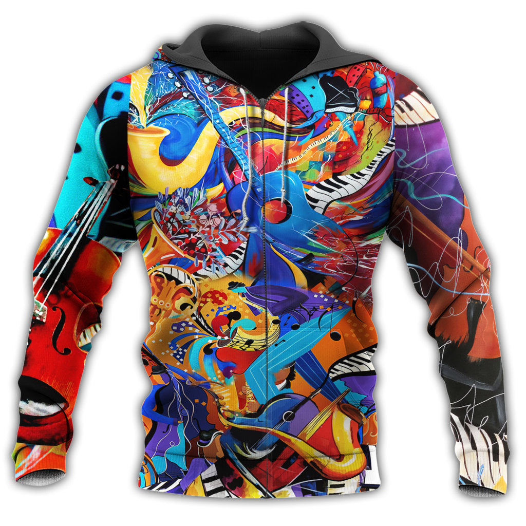 Music Is A Journey - 3D Hoodie2