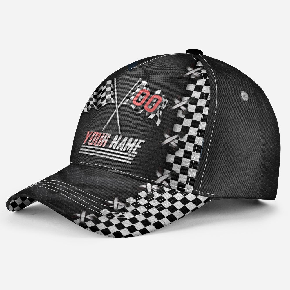 Custom Racing American Flag – Classic Cap