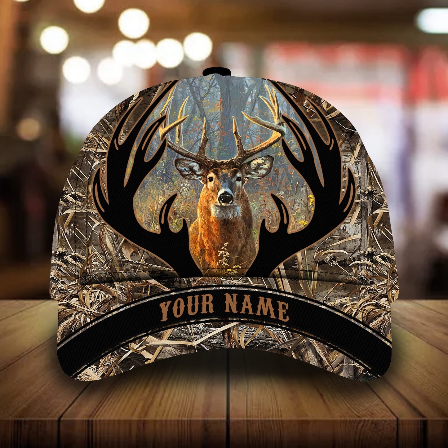 Premium New Deer Hunting Personalized – Classic Cap
