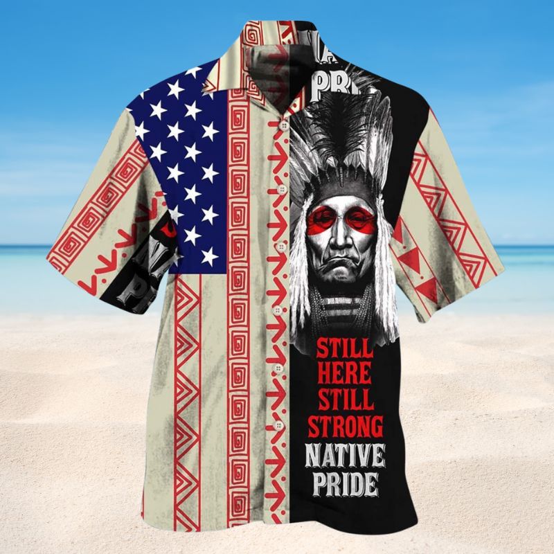 Native Pride Peaceful Forever Edition – Hawaiian Shirt