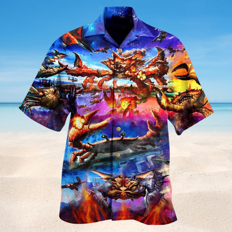 King Of Crab War Edition – Hawaiian Shirt