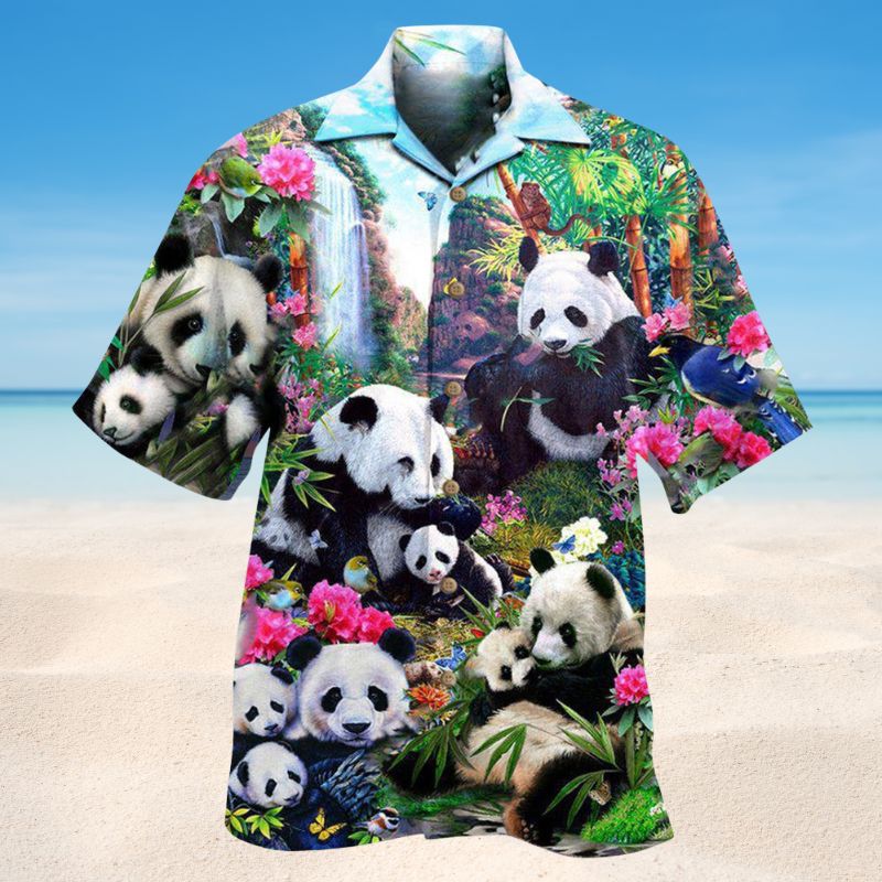 Keep Calm And Hug A Panda Edition – Hawaiian Shirt