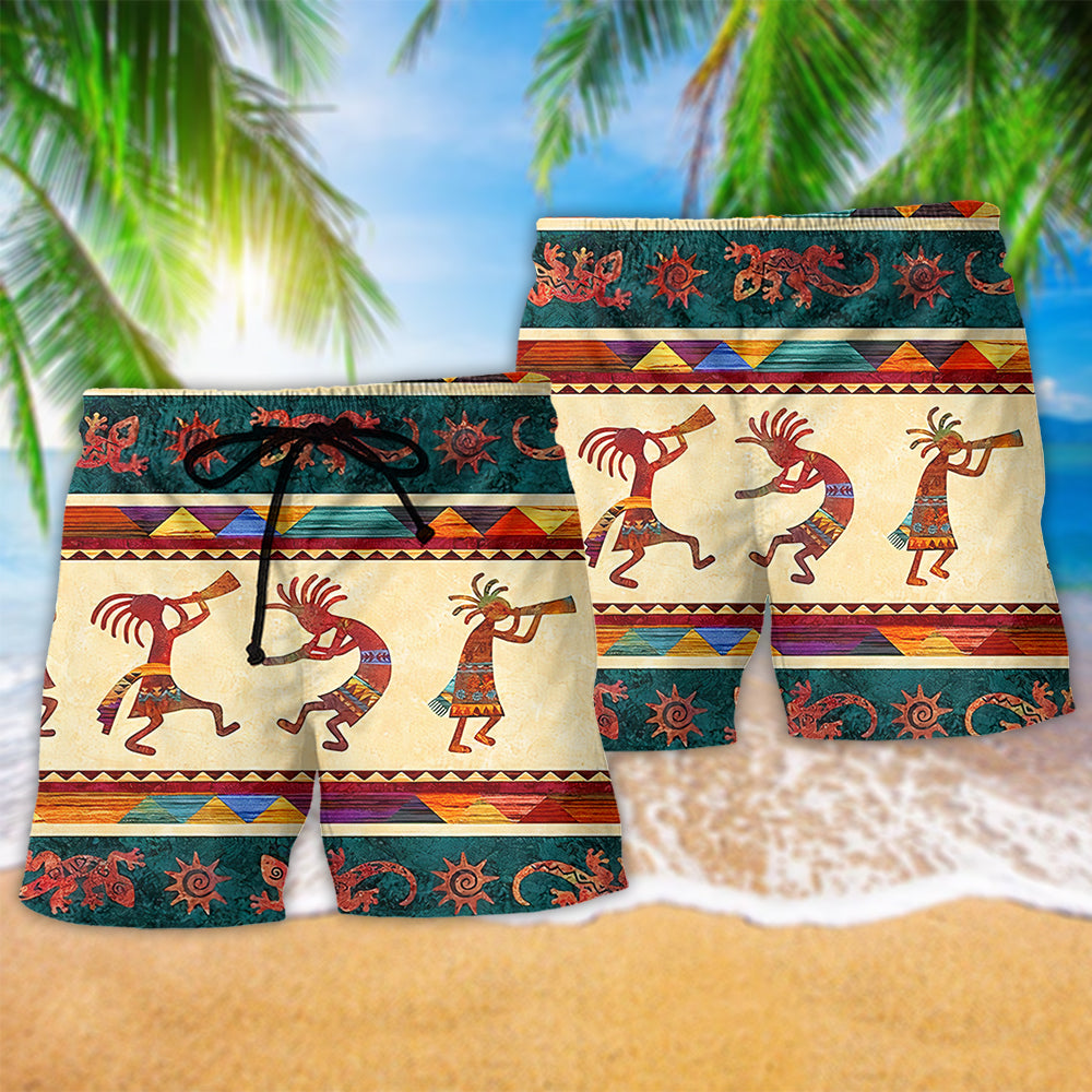 Native Peace Love Vintage Style – Beach Short