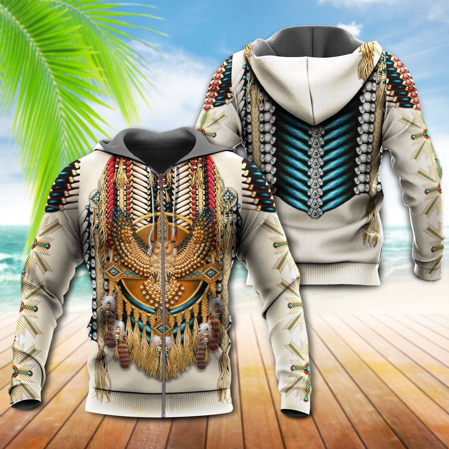 Native Eagle Culture Art Style - 3D Hoodie
