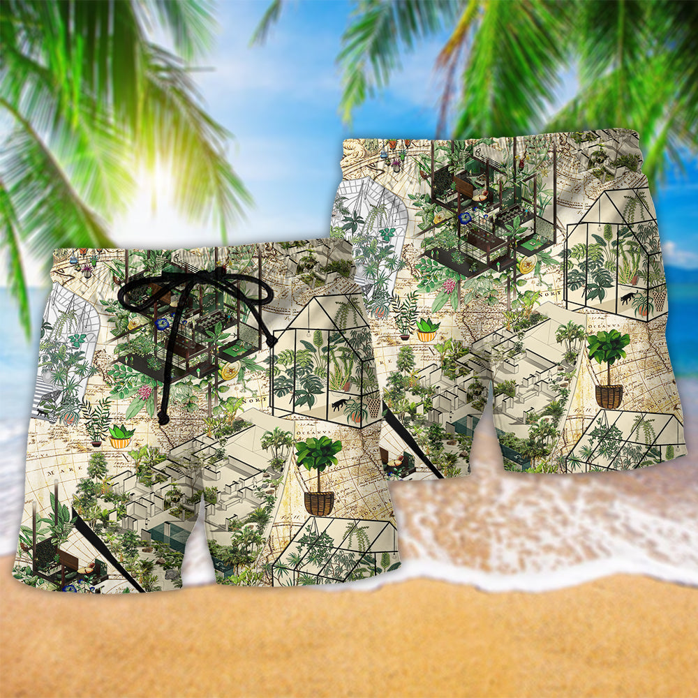 Nature Inspired Creative Architecture Art – Beach Short