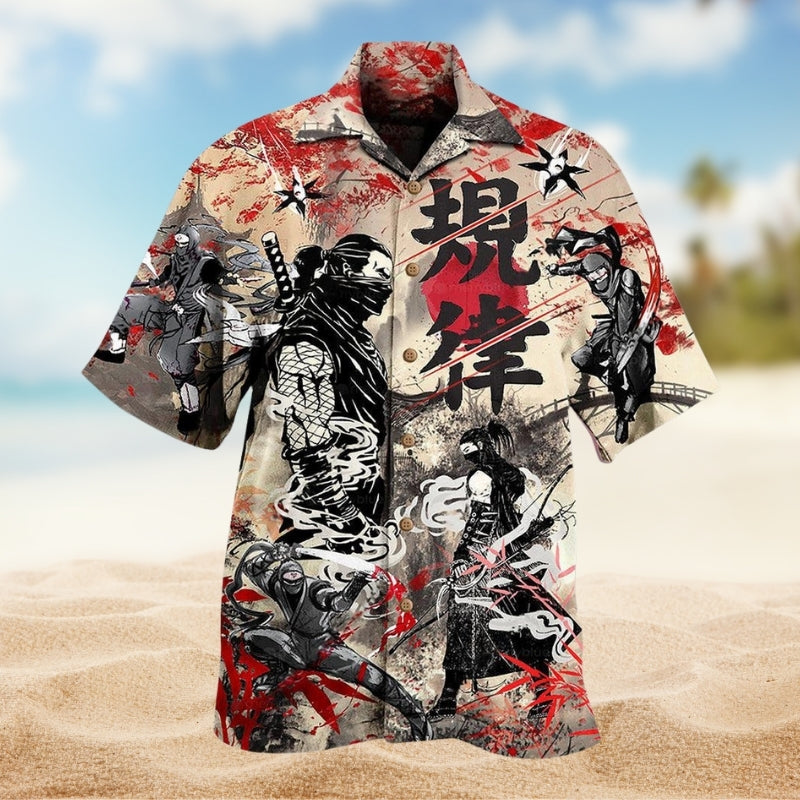 Ninja Only A Ninja Can Stop A Ninja Limited Edition – Hawaiian Shirt