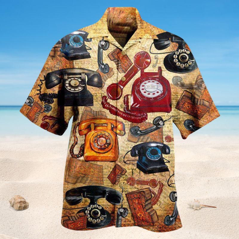 Nobody Is Listening Telephone Edition – Hawaiian Shirt