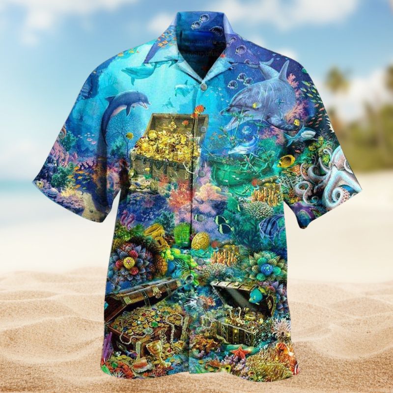 Ocean Found Real Treasure Edition – Hawaiian Shirt