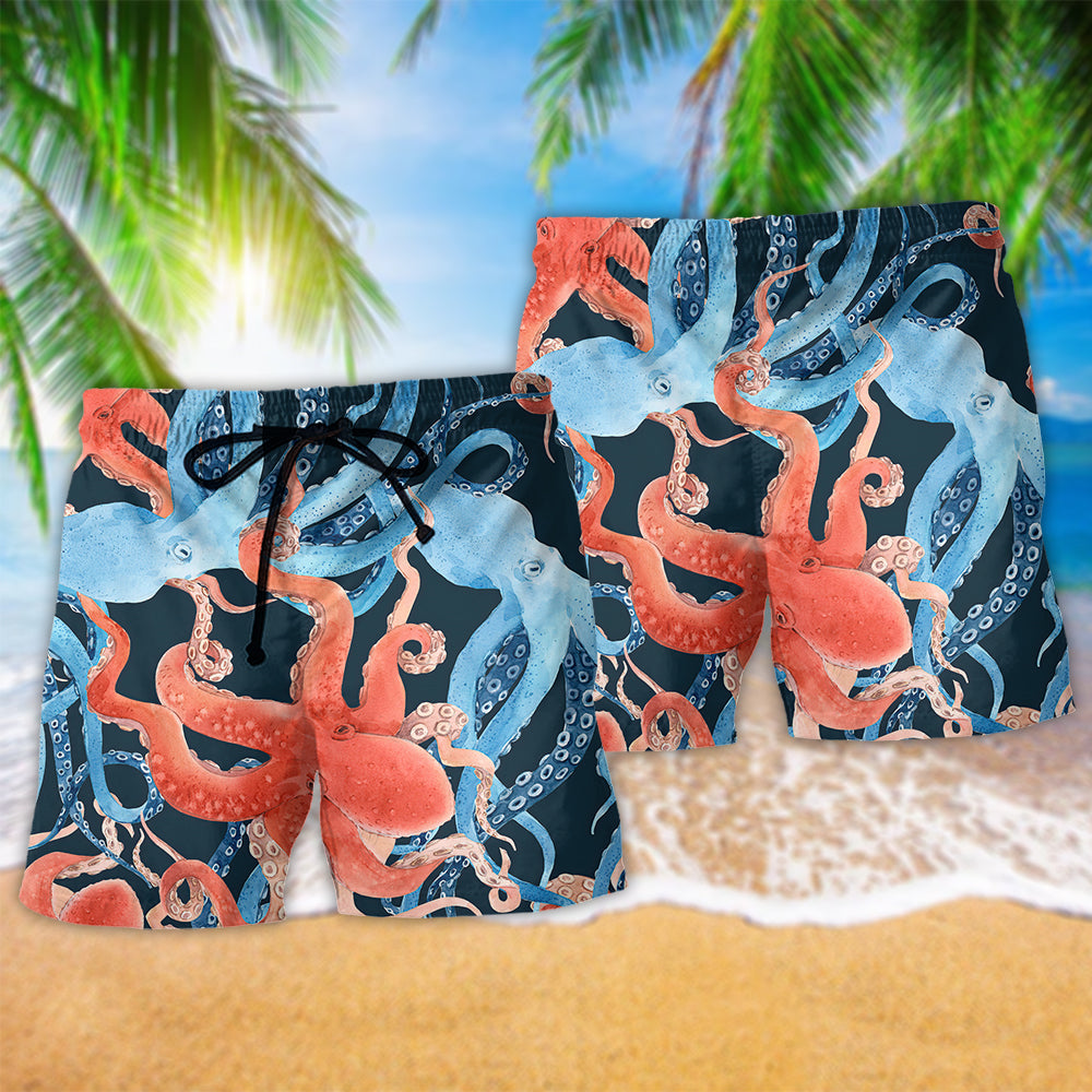 Octopus Ocean Life – Beach Short