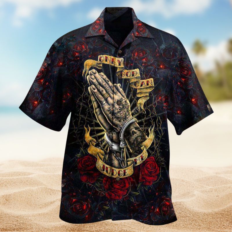 Only God Can Judge Me Tattoo Edition – Hawaiian Shirt