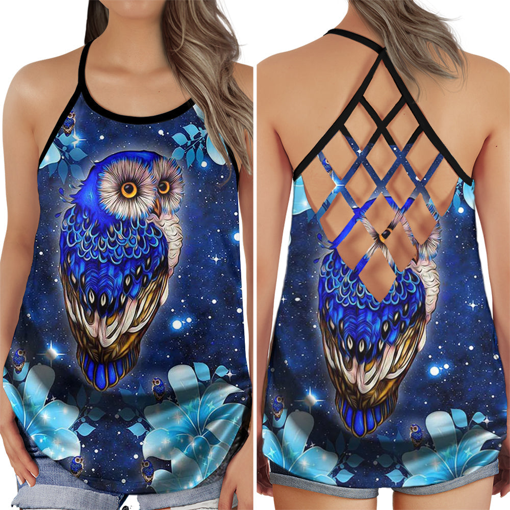Owl Dreamer All Night - Hollow Tank Top