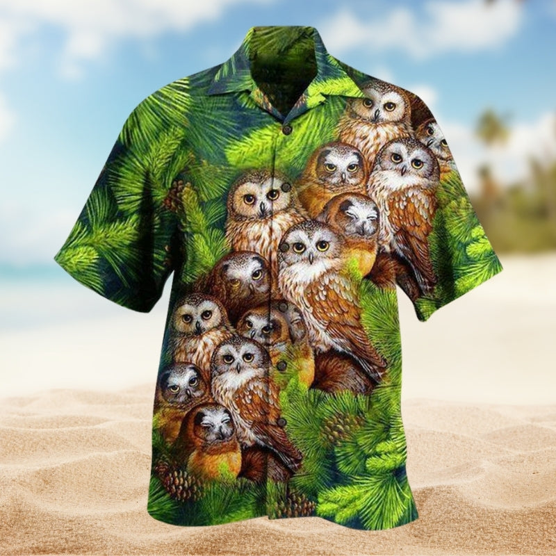 Owls Love Animals Life Style Limited Edition 1 – Hawaiian Shirt