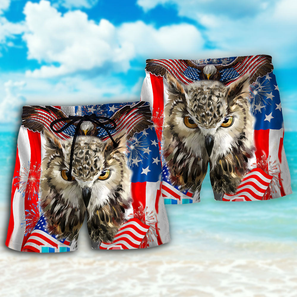 Owl USA Independence Day Celebration – Beach Short