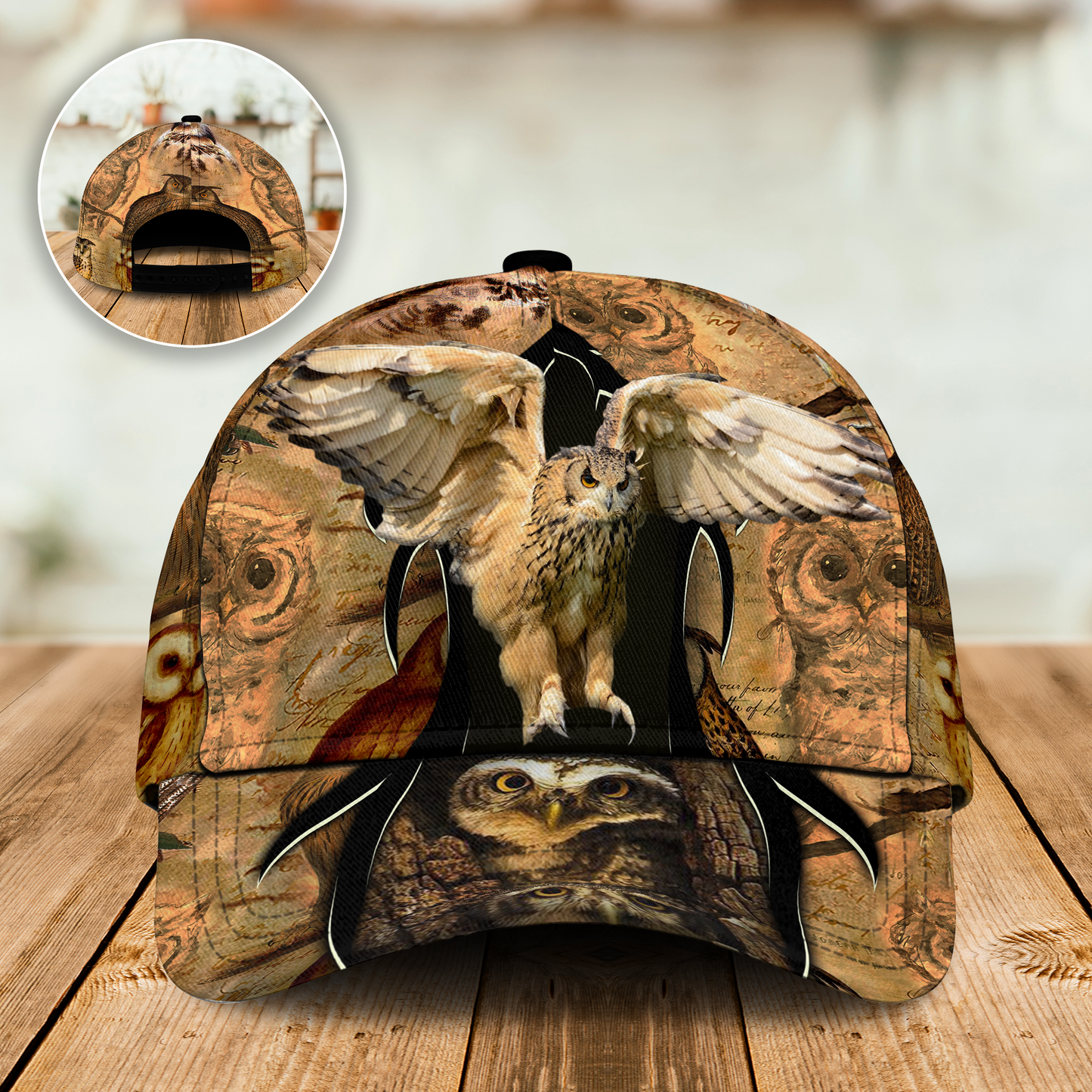Owl Retro Love Life – Classic Cap