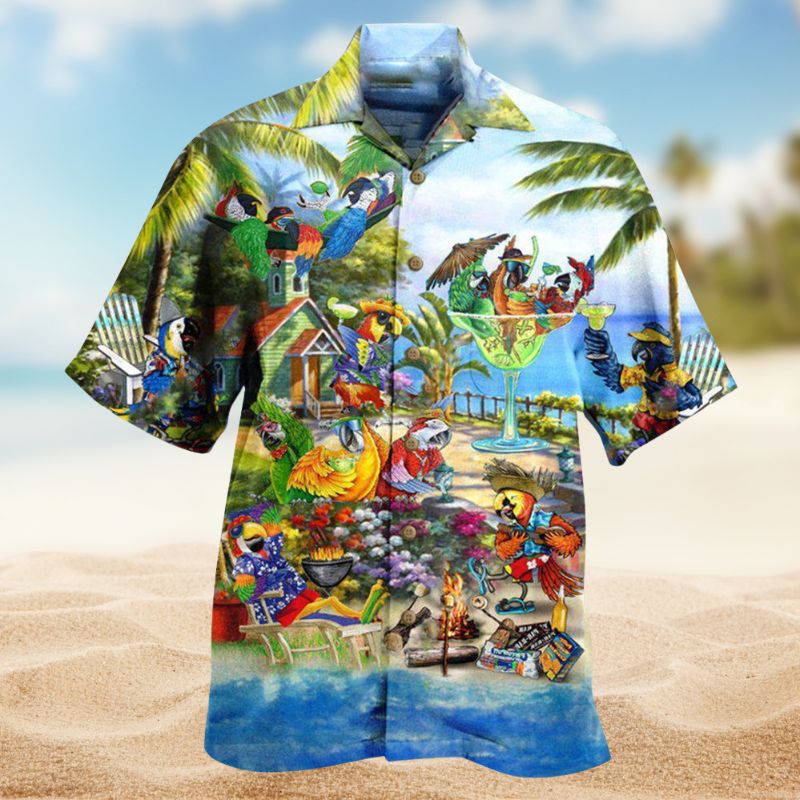 Parrot Tropical Party Summer Edition – Hawaiian Shirt