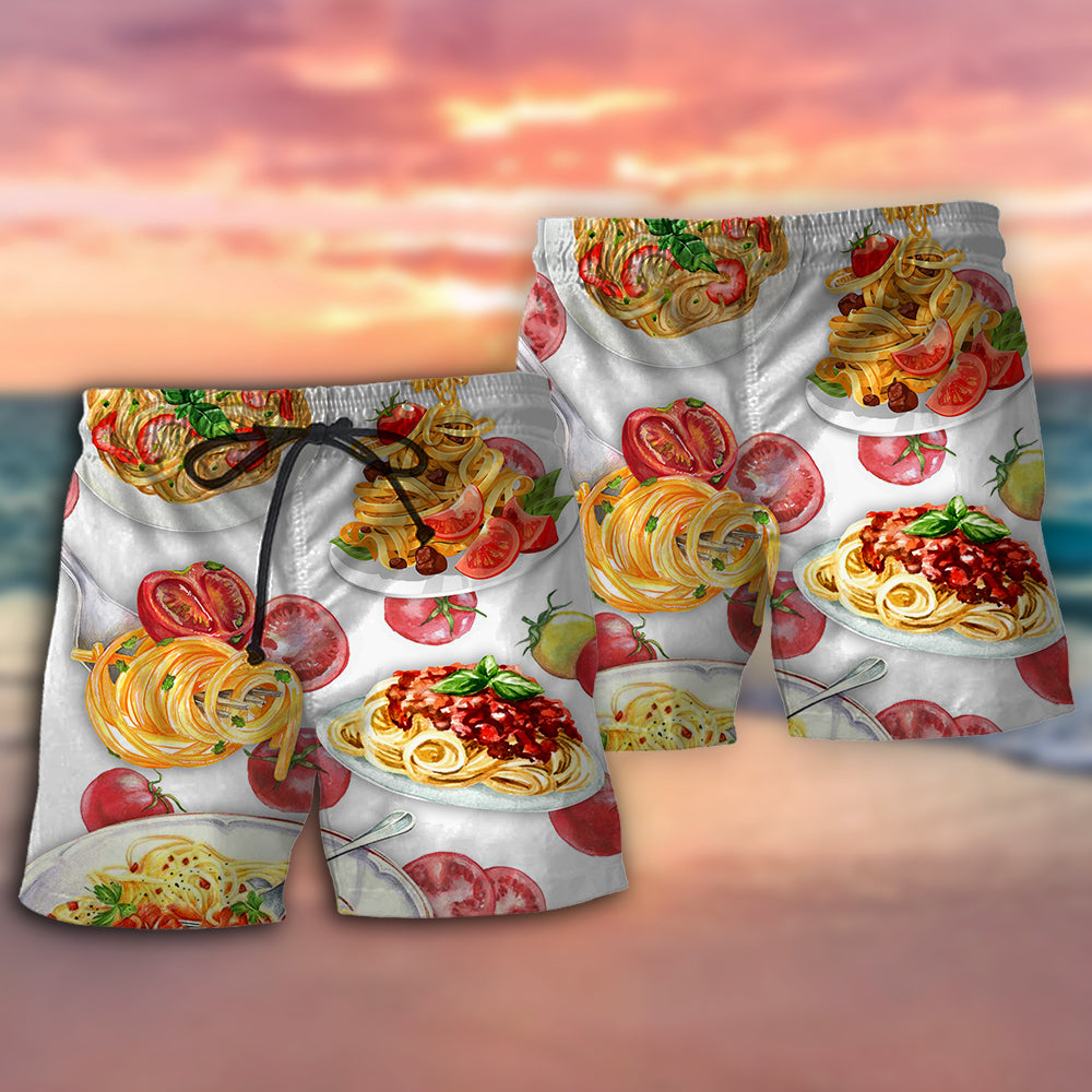 Pasta Lover Comfort Food Happiness – Beach Short