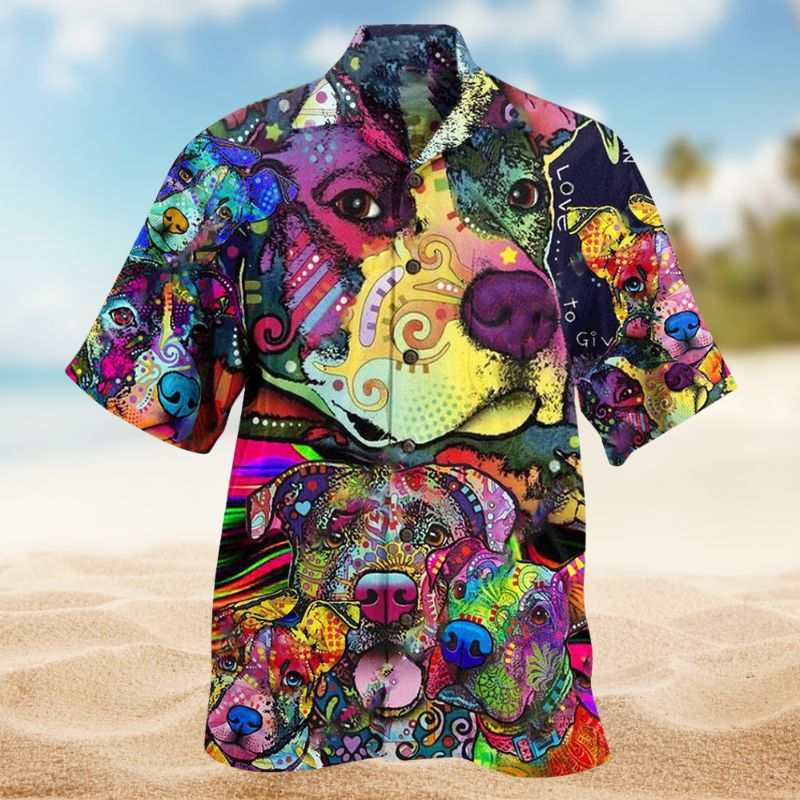 Pitbull Parents Edition – Hawaiian Shirt