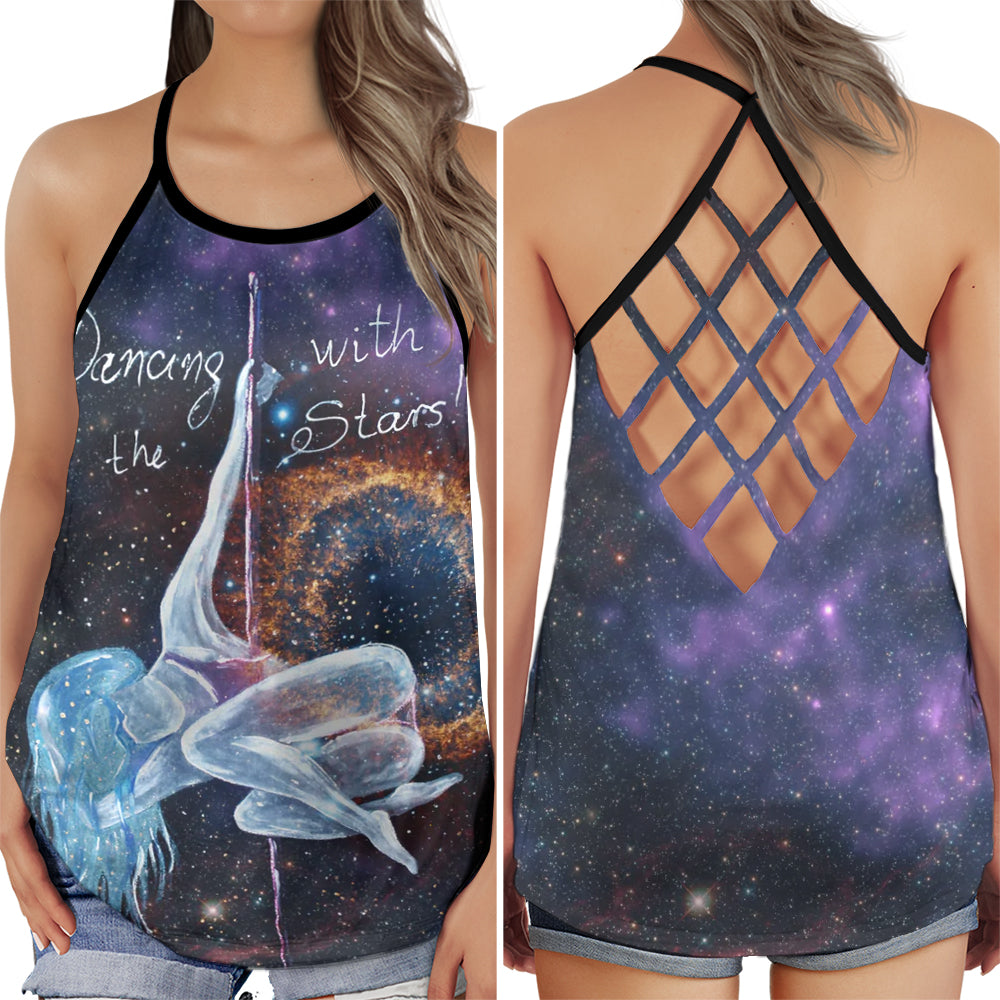 Pole Dance Starry Vibes - Hollow Tank Top