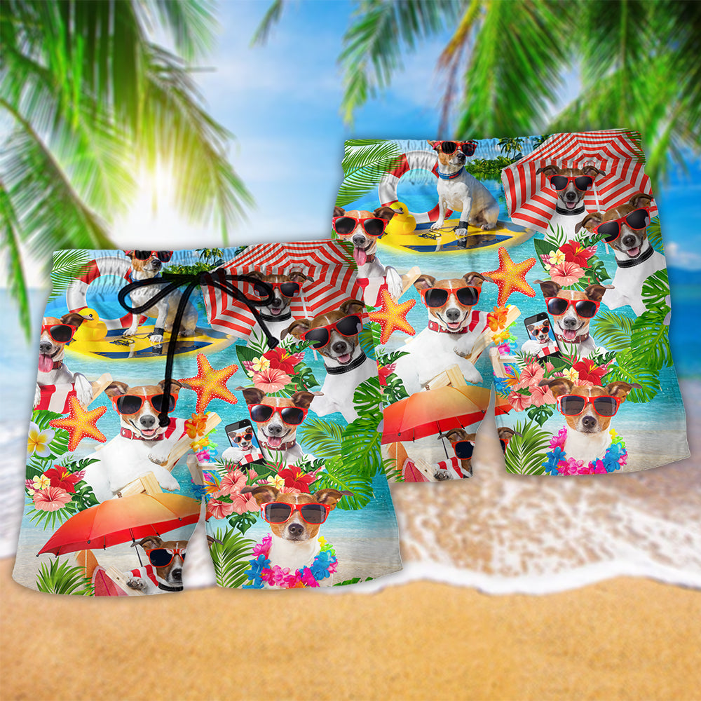 Rat Terrier Beach Life Dog – Beach Short