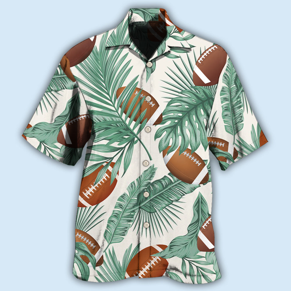 Rugby Tropical Leaf Style – Hawaiian Shirt