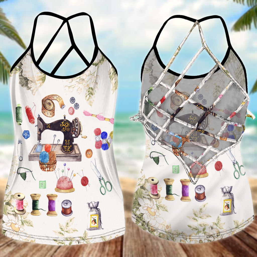 Sewing Is My Life 2 – Hollow Tank Top