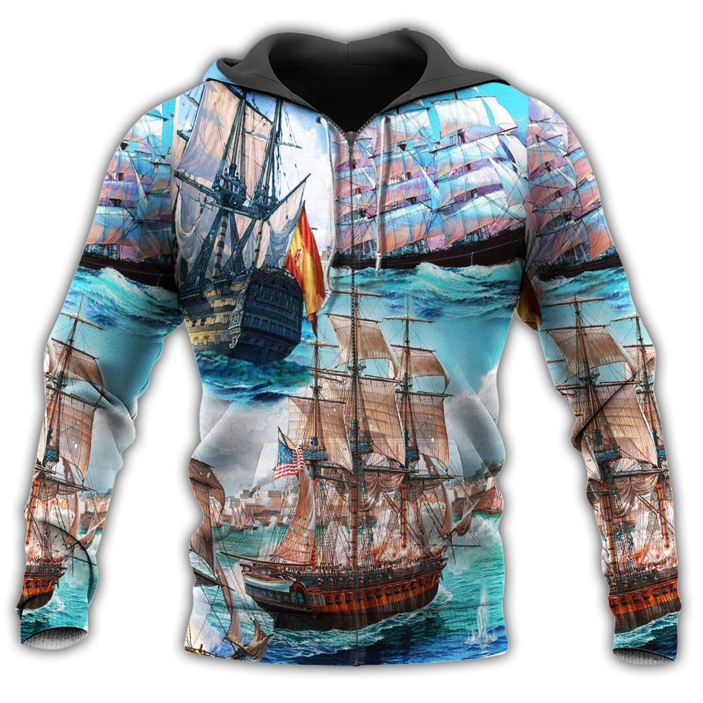Sail Come Away With Me - 3D Hoodie