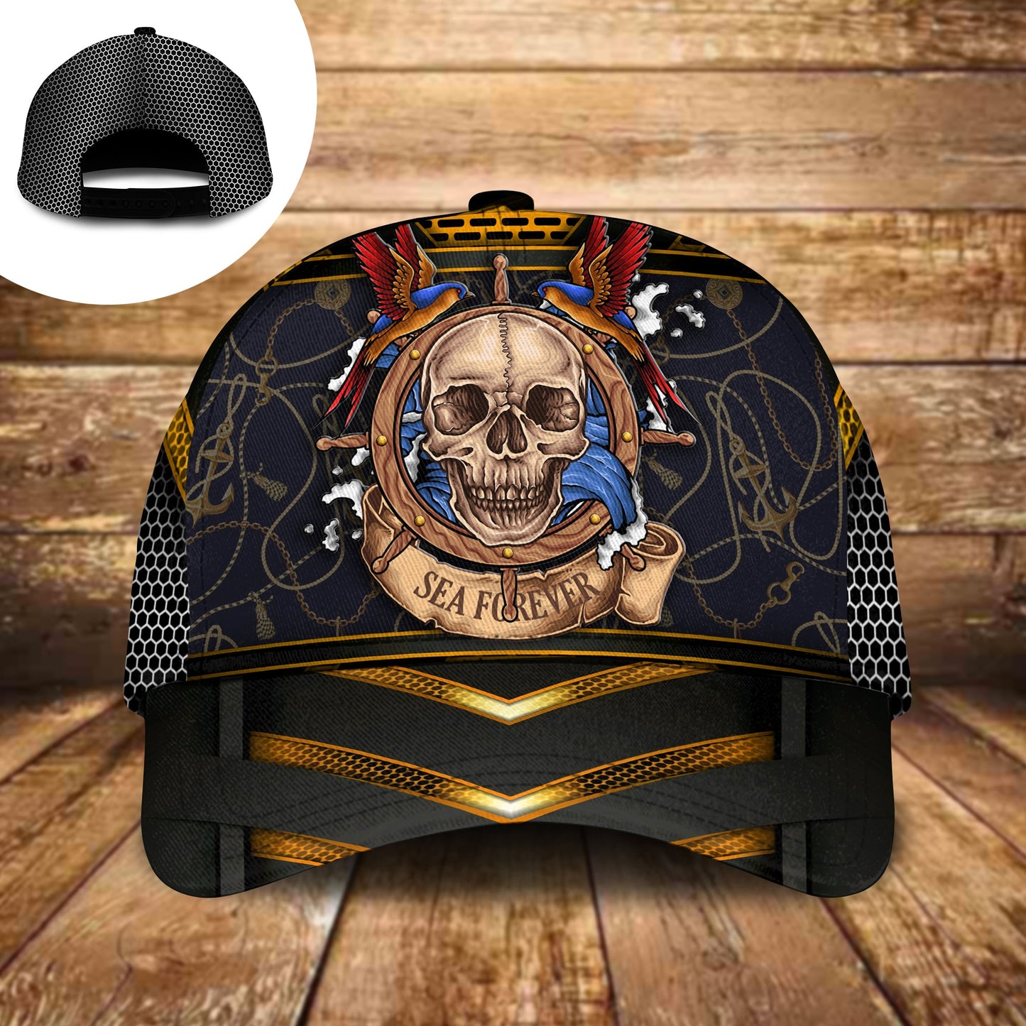 Sailor Skull Sea Forever Style – Classic Cap