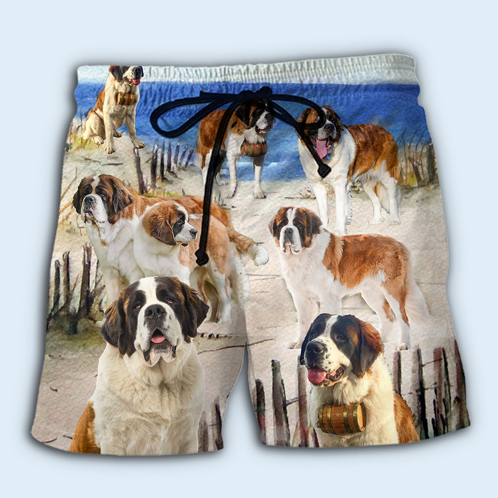 Saint Bernard Cool Beach Style - Beach Short