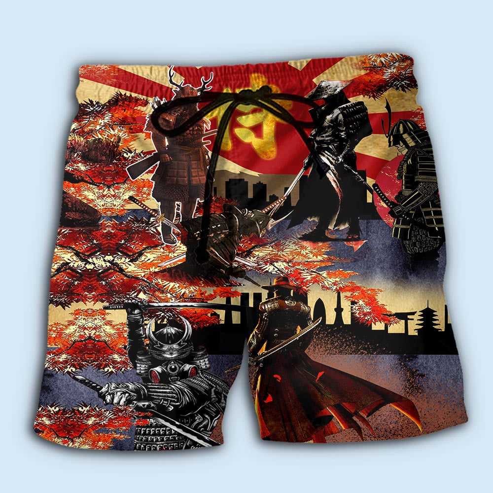 Samurai Philosophy Inspirational Style – Beach Short