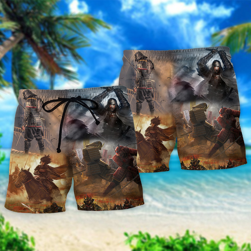 Samurai Warrior Cool Style – Beach Short