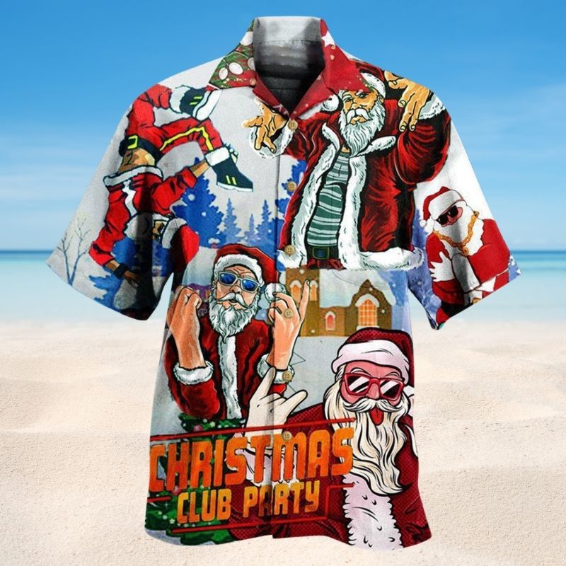 Santa Dances Like A Star Edition – Hawaiian Shirt