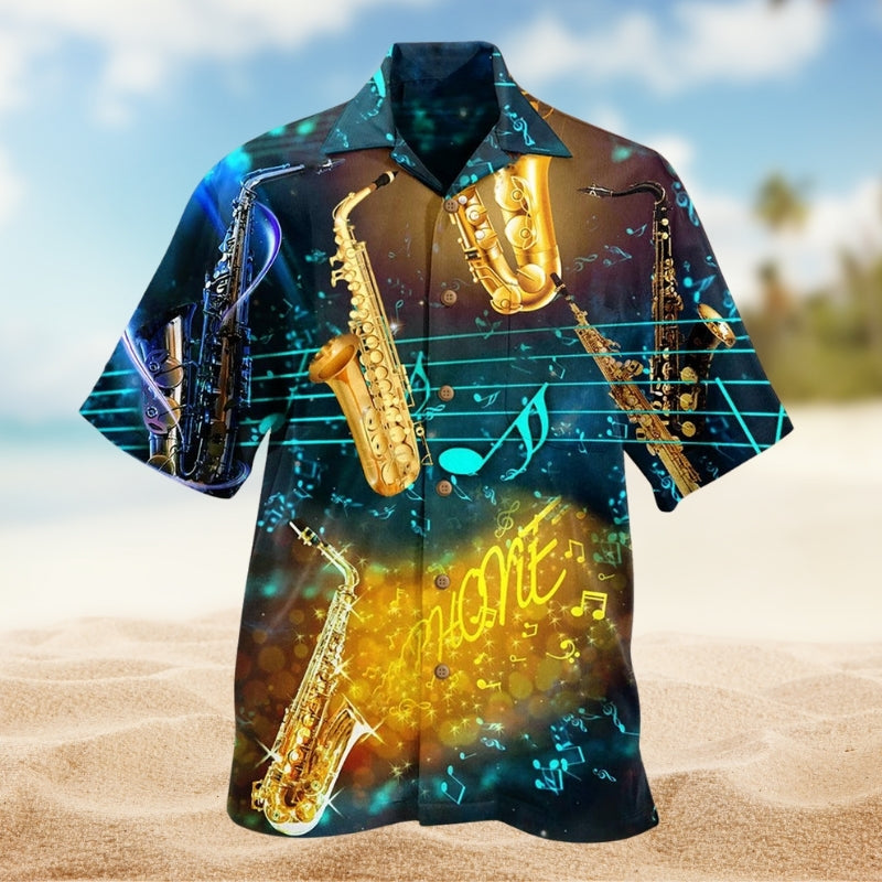 Saxophone Music All Night Limited Edition – Hawaiian Shirt
