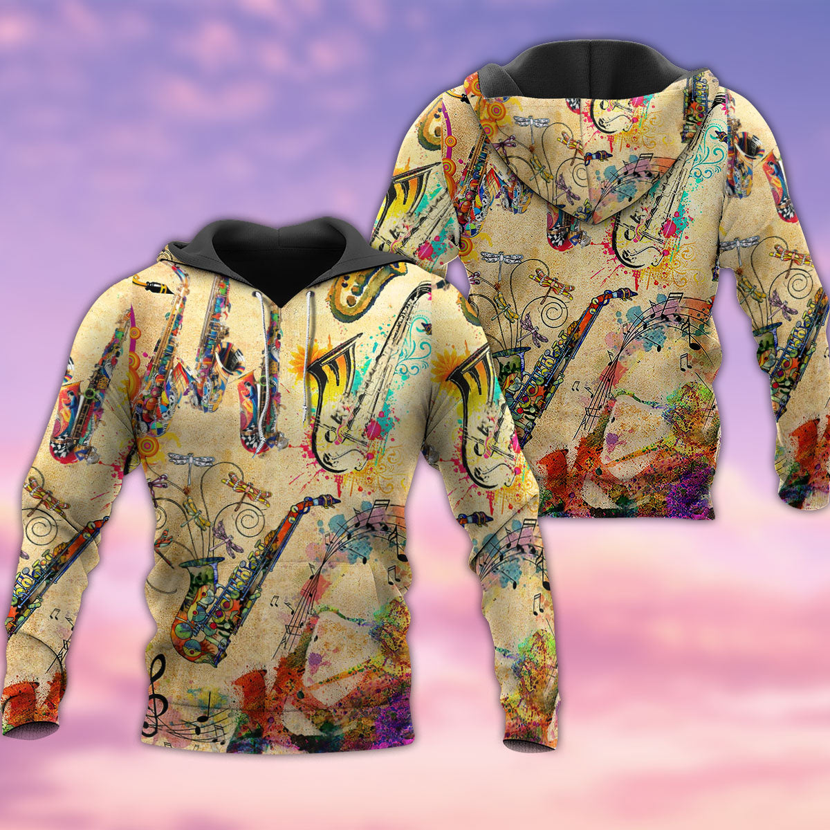 Saxophone Is My Life - 3D Hoodie3