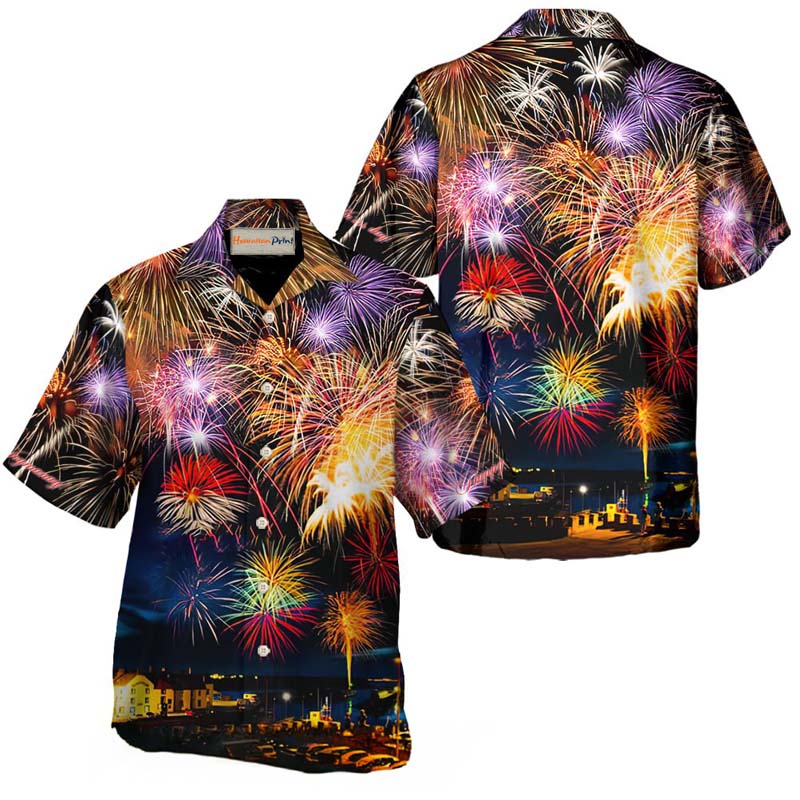 Scotland Firework Hogmanay Celebration – Hawaiian Shirt